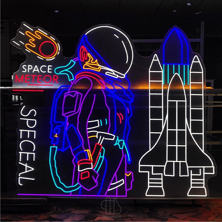 LNS-108 Game n Garget LED Neon Signs Space x  CUSTOM MADE LED NEON SIGNAGE IN MALAYSIA